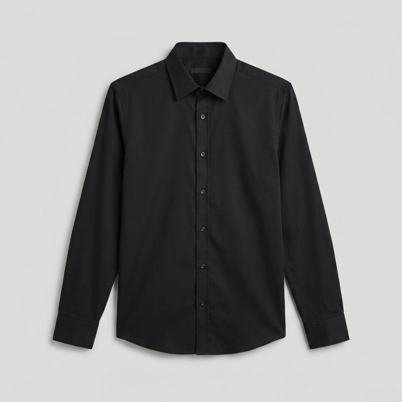 Chemise homme à coupe droite