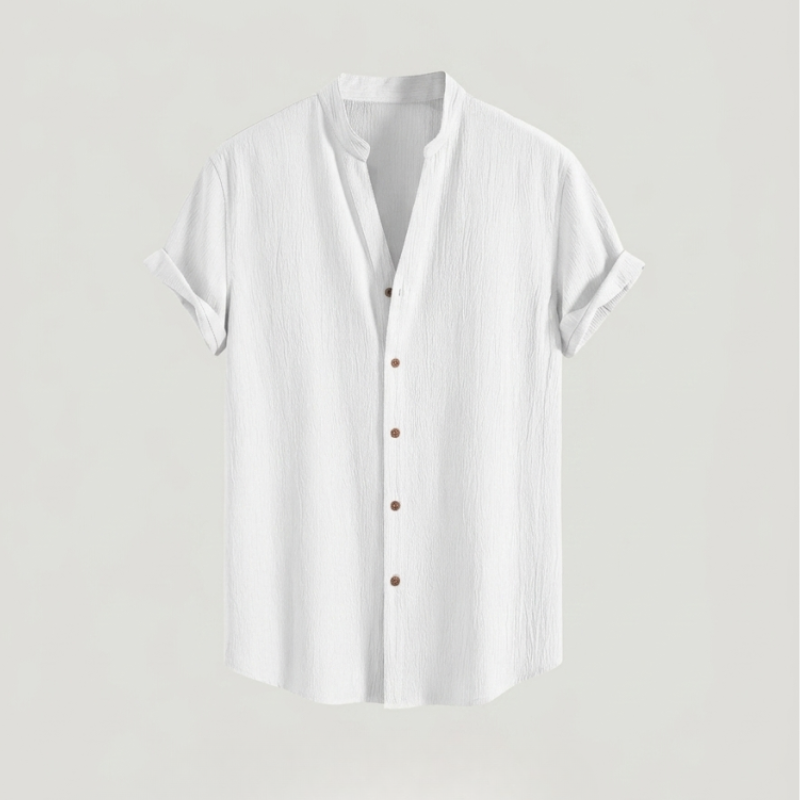 Ensemble homme chemise col mao