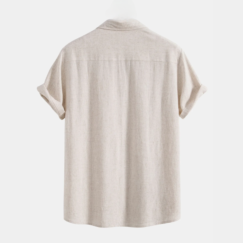 Chemise homme col ouvert