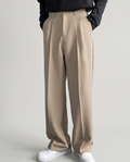 Pantalon homme à plis