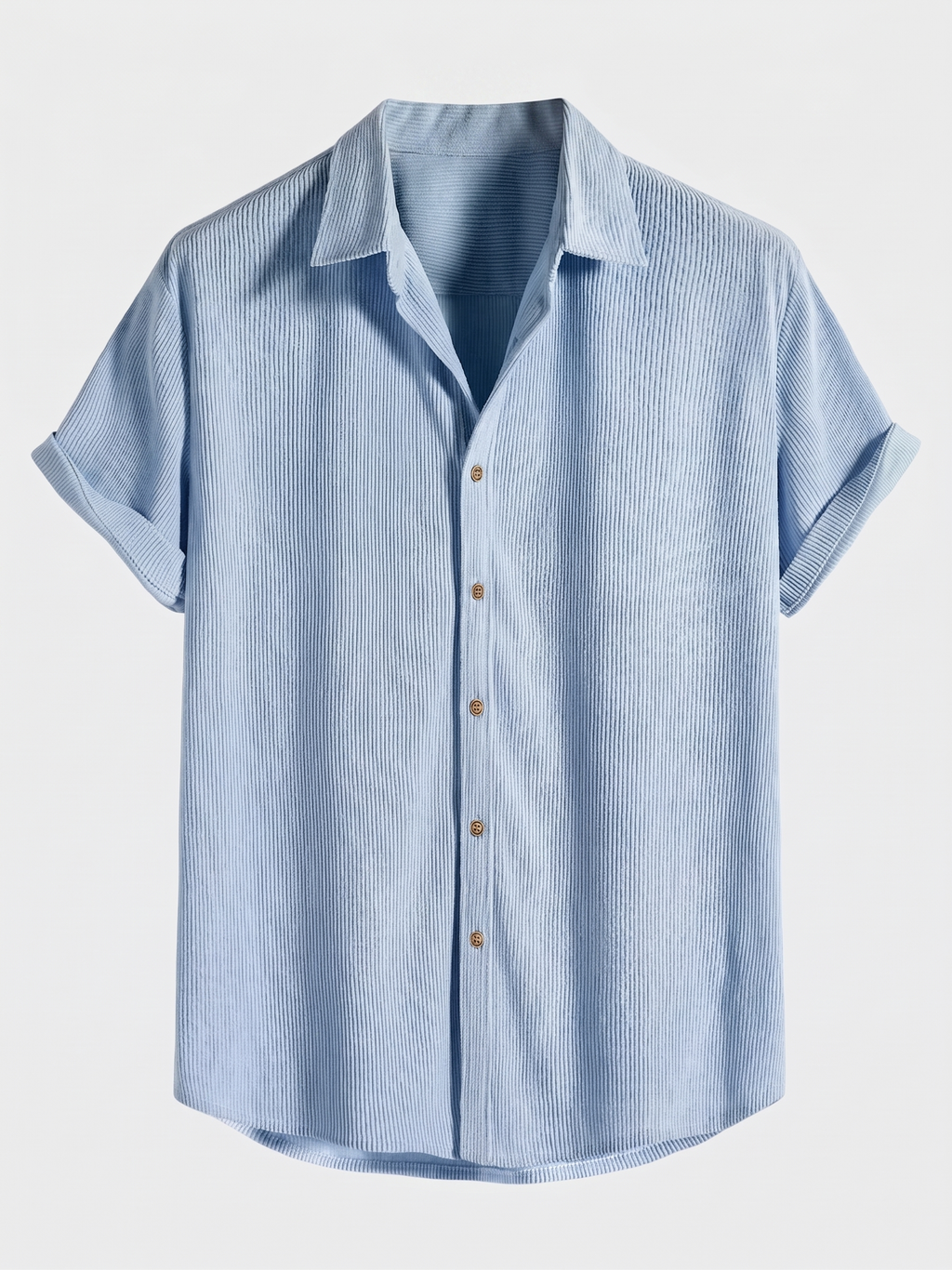 Chemise homme manches courtes texturée