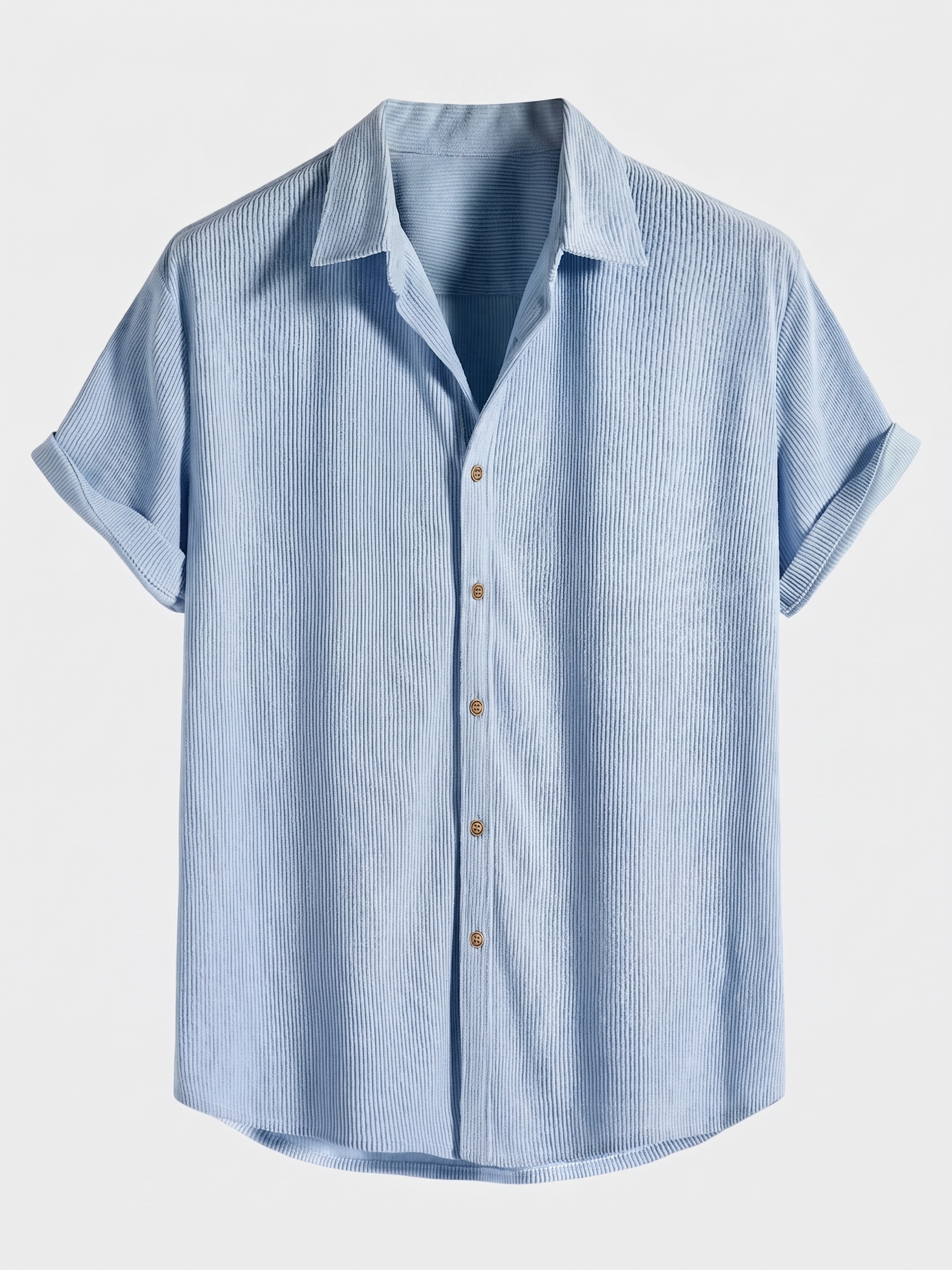 Chemise homme manches courtes texturée