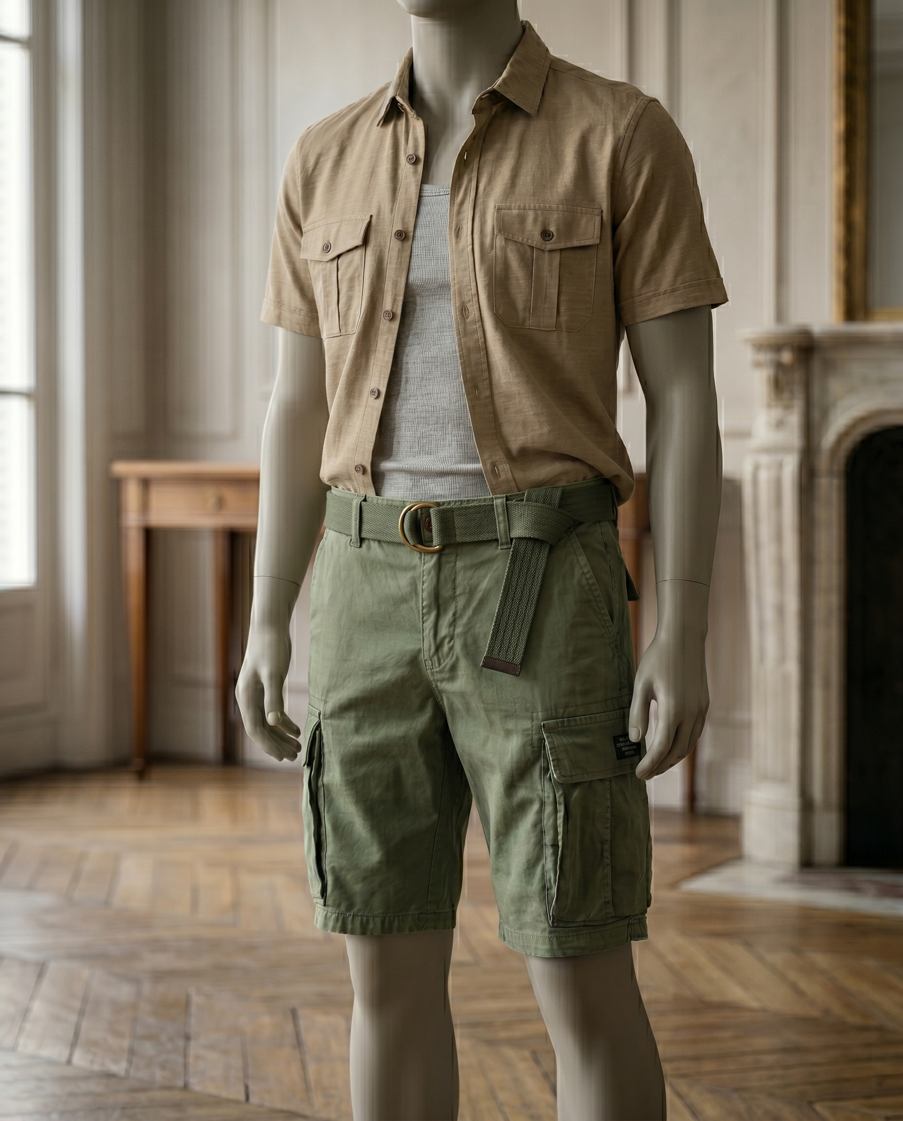 Bermuda cargo homme