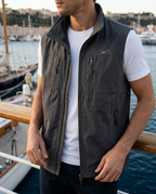 Gilet homme zippé col montant
