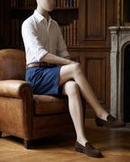 Short homme à pinces