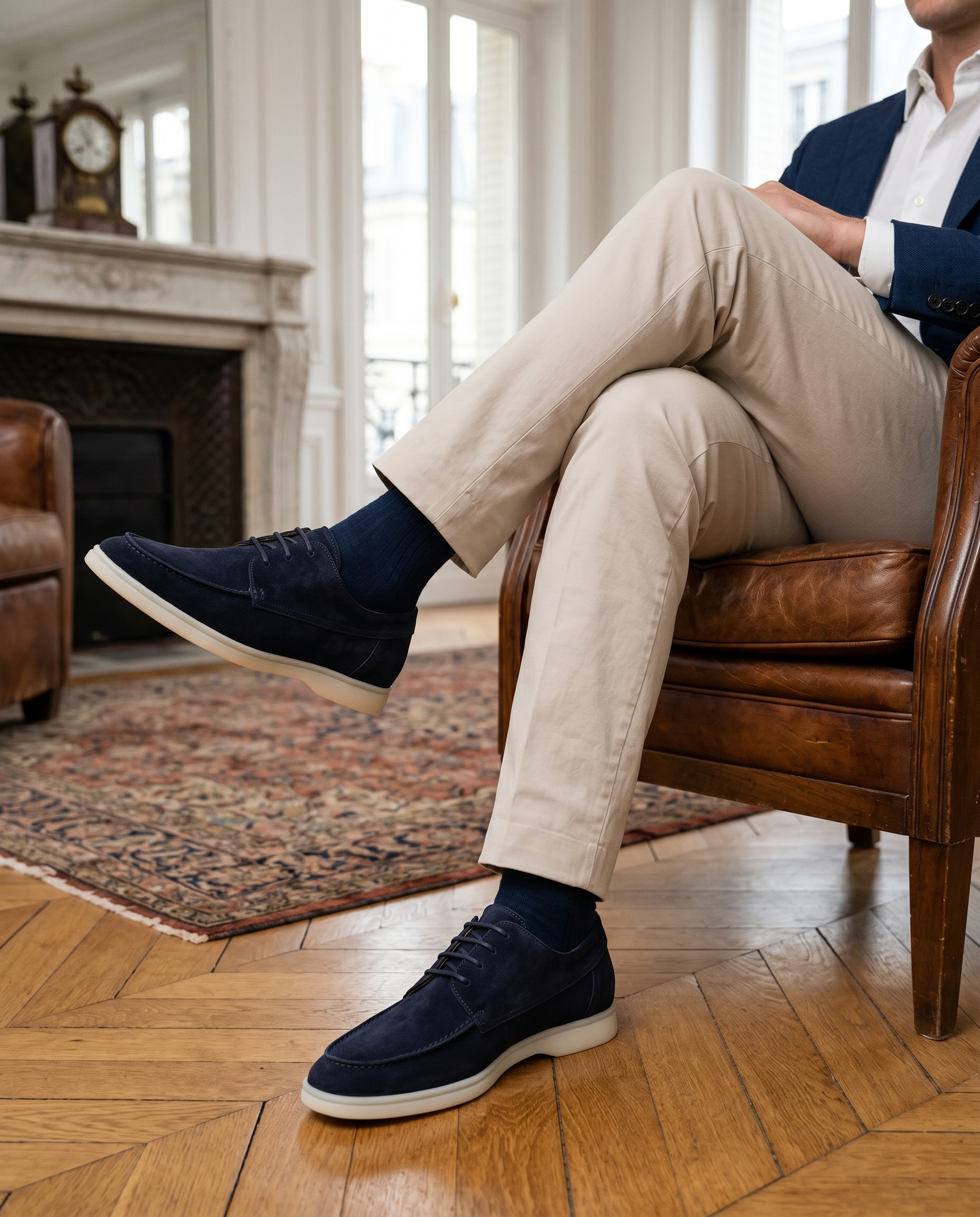 Derbies homme à lacets