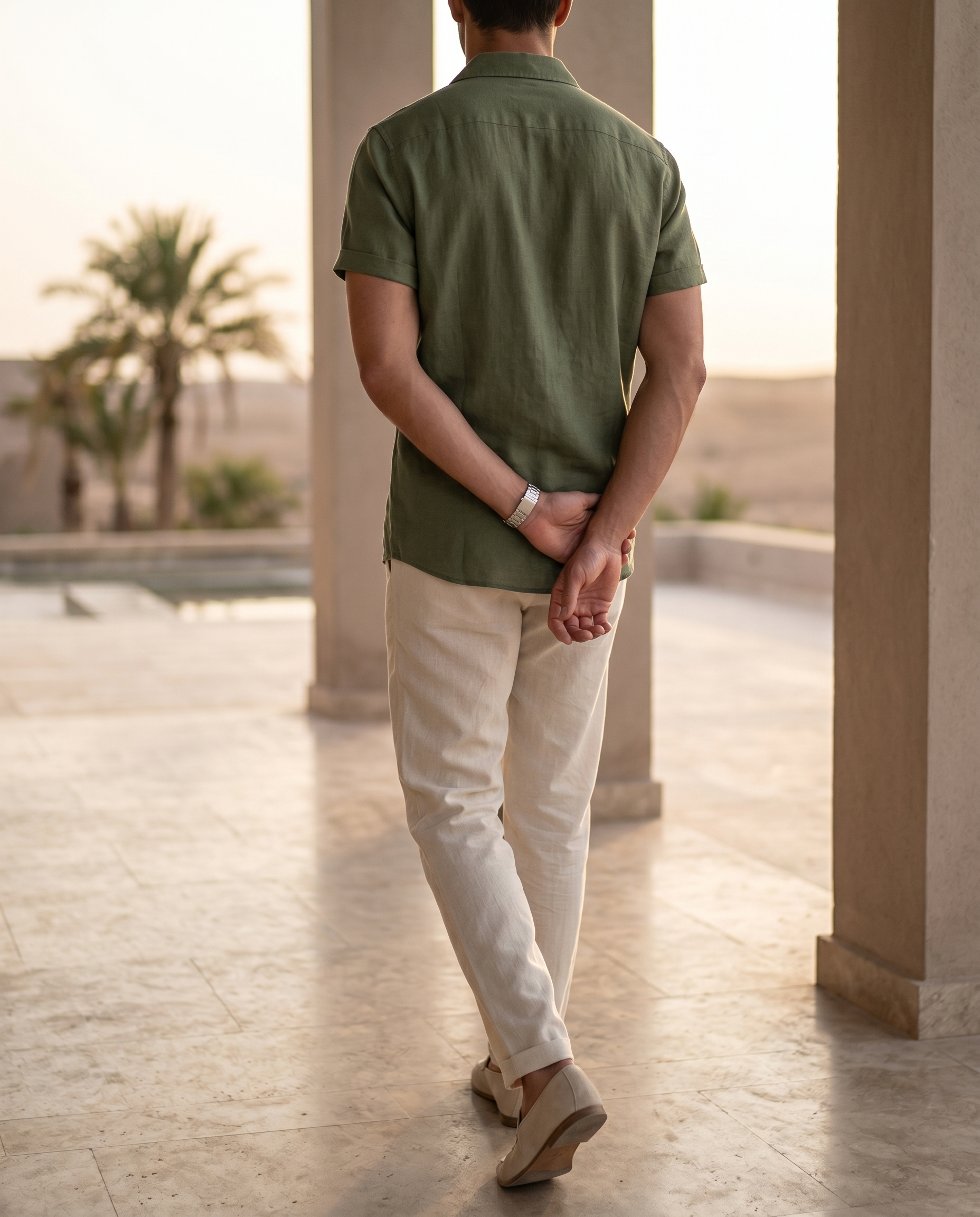 Ensemble homme chemise boutonnée pantalon droit