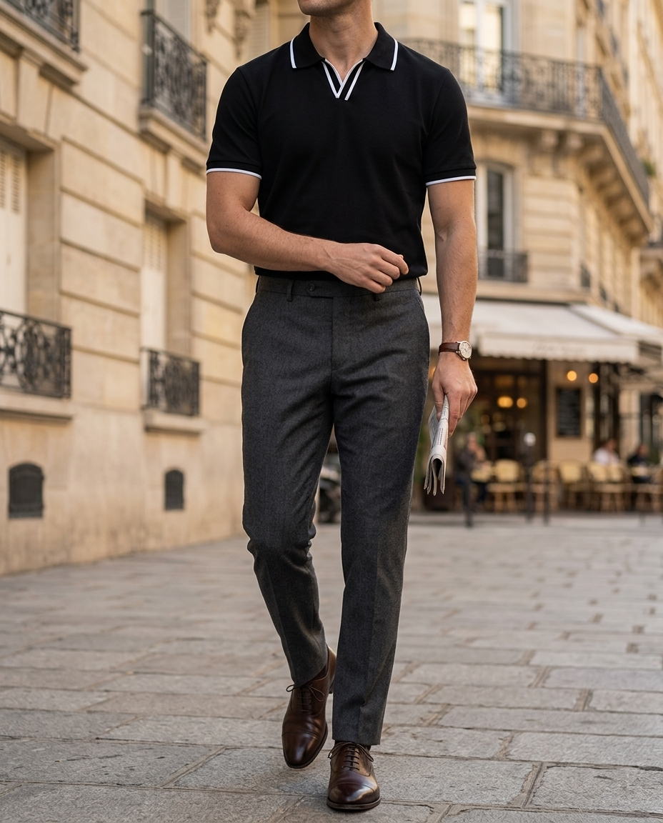 Polo homme