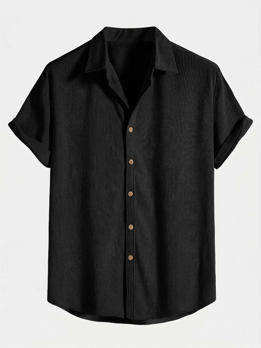 Chemise homme manches courtes texturée
