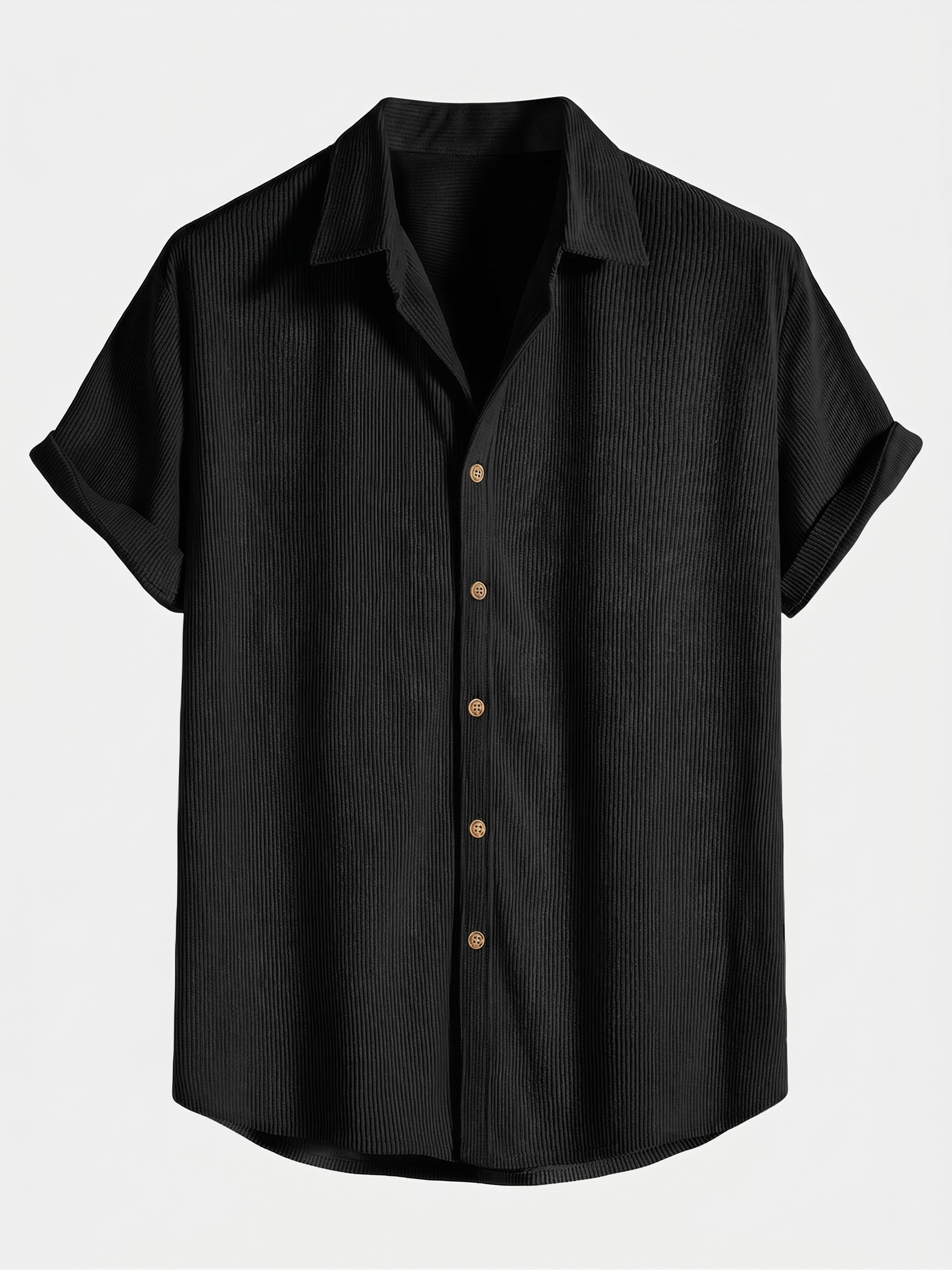 Chemise homme manches courtes texturée