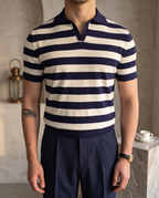 Polo homme col ouvert