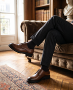 Derbies homme bout arrondi