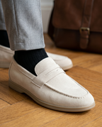 Mocassins homme à découpe frontale