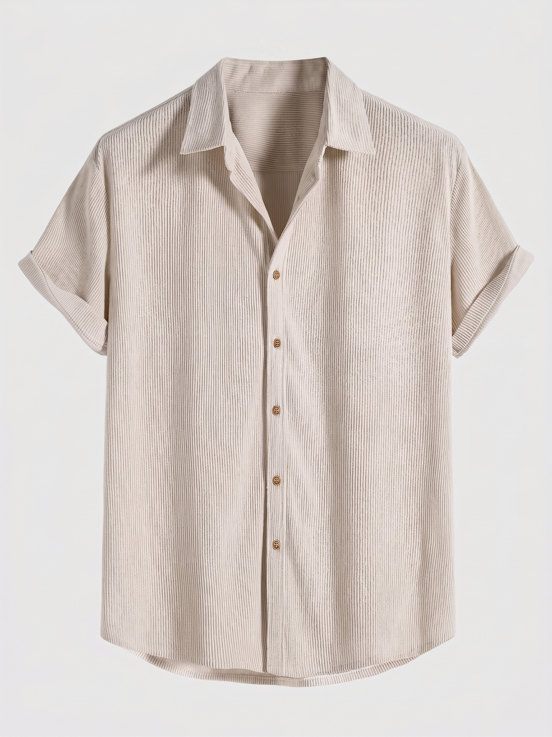 Chemise homme manches courtes texturée