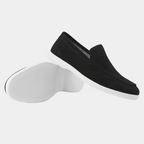Mocassins homme couture apparente