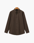 Chemise homme boutonnée col classique