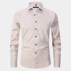 Chemise homme simple couleur unie