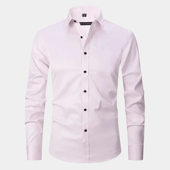 Chemise homme simple couleur unie