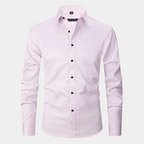 Chemise homme simple couleur unie