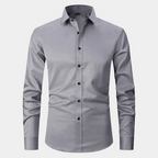 Chemise homme simple couleur unie