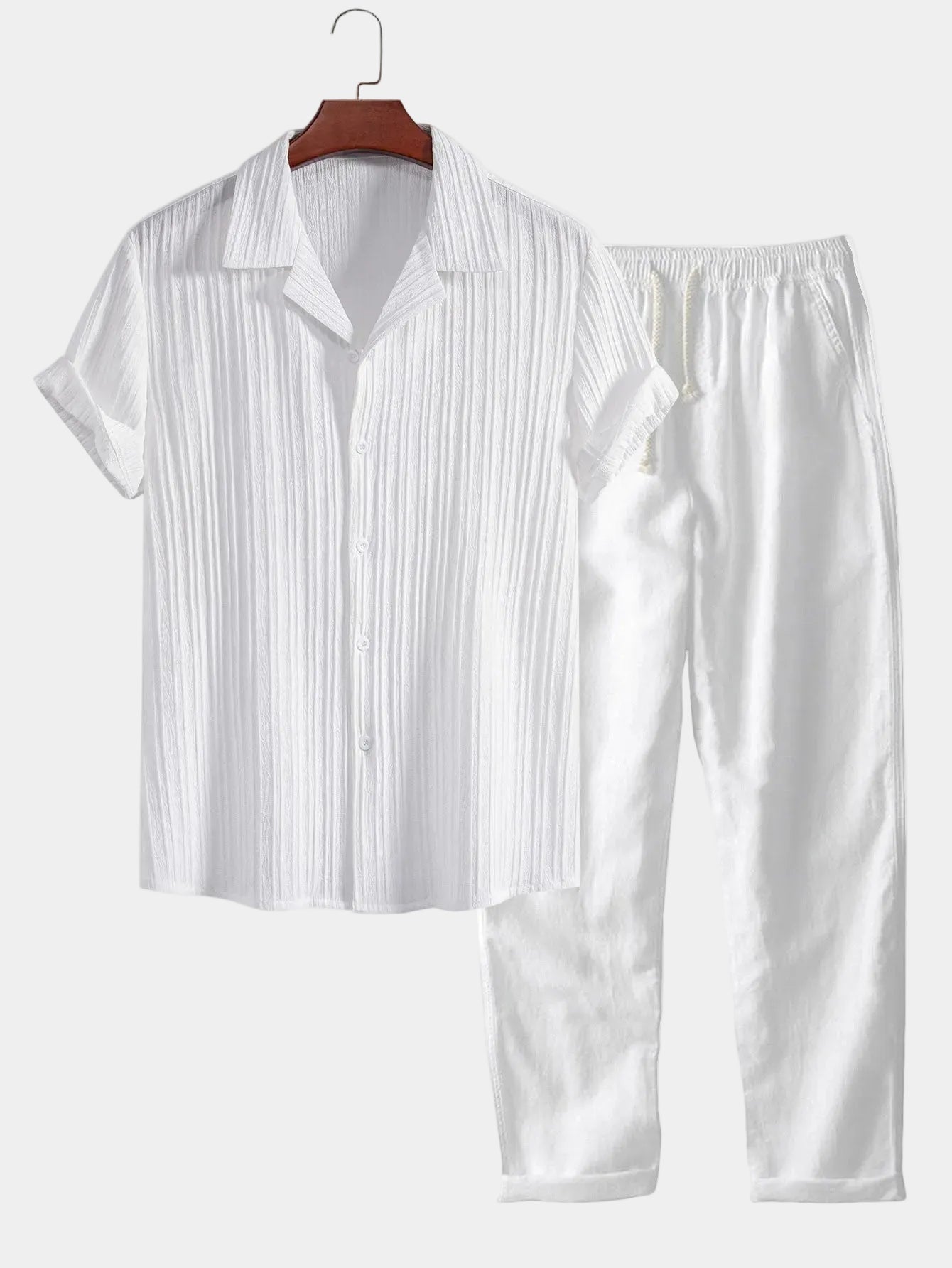 Ensemble homme boutonné