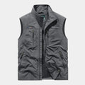 Gilet homme zippé col montant