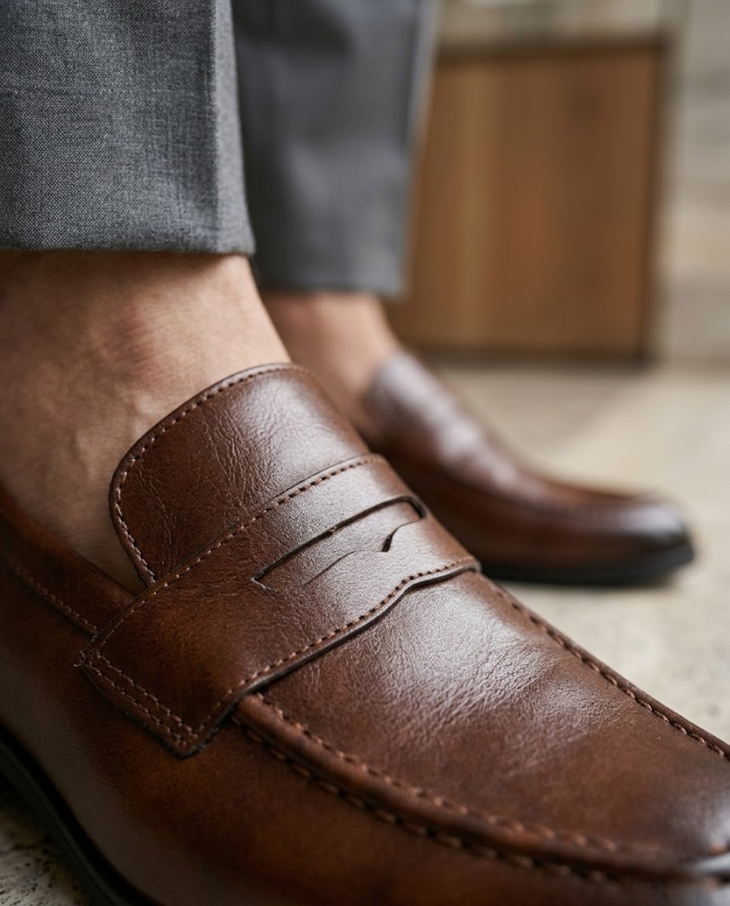 Mocassins homme bandeau