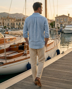 Chemise homme boutonnée manches longues