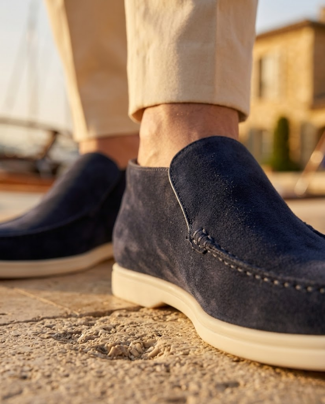 Mocassins homme montants