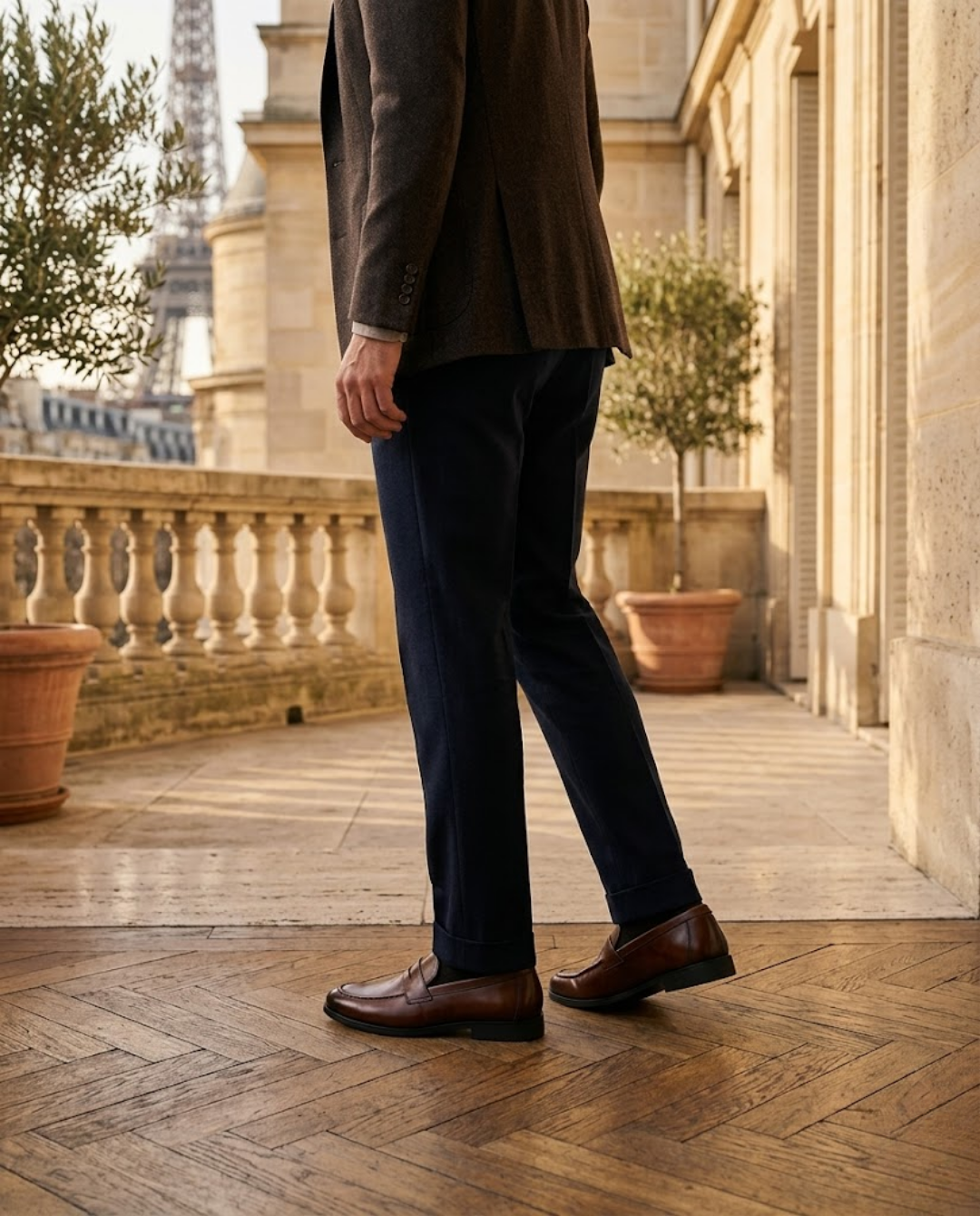 Mocassins homme bandeau
