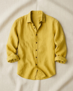 Chemise homme manches longues boutonnée
