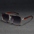 Lunettes de soleil homme géométriques