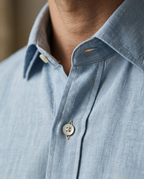 Chemise homme boutonnée manches longues