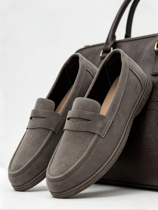 Mocassins homme à bride
