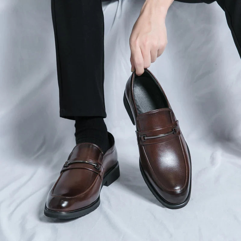 Mocassins homme dessus lisse