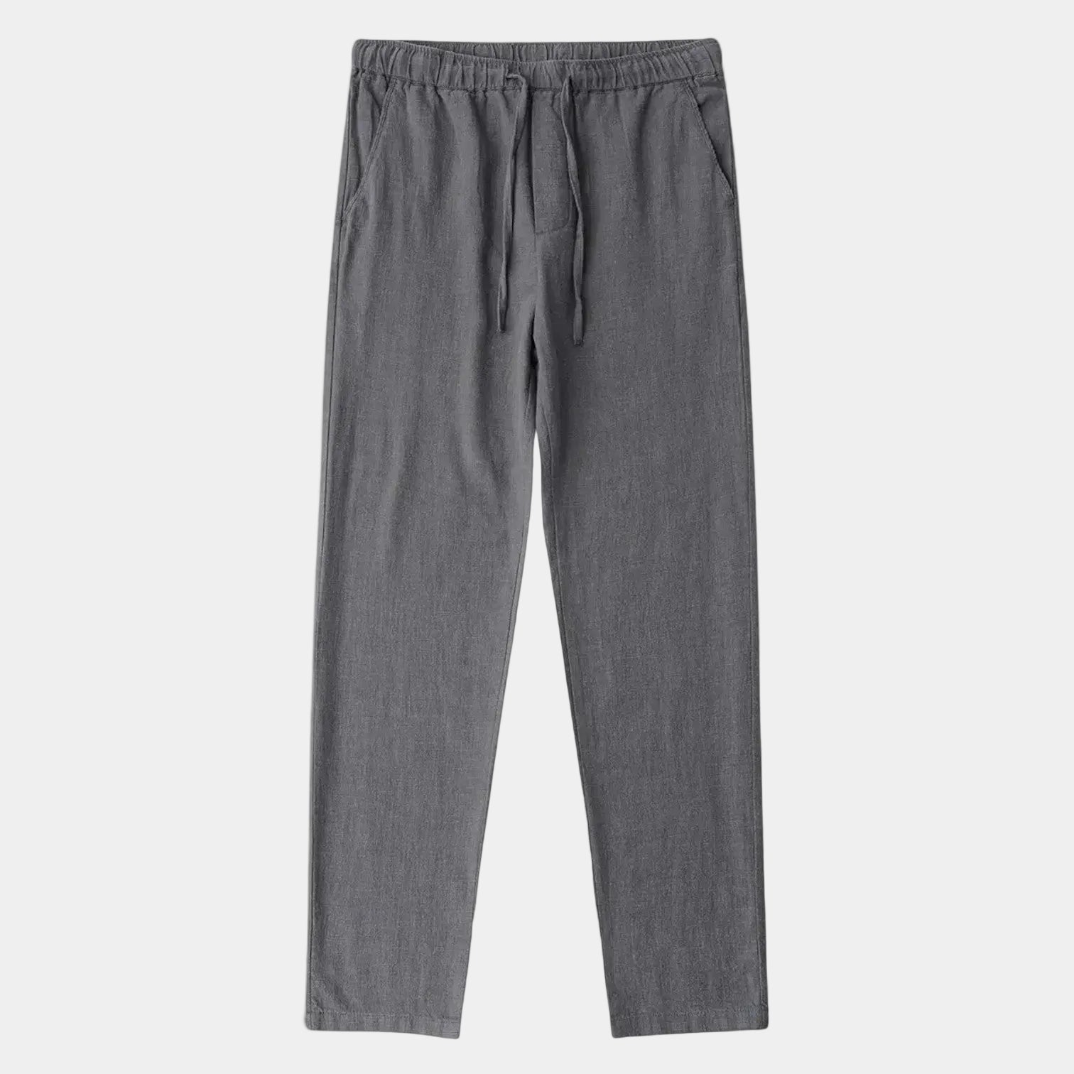 Pantalon homme taille élastiquée cordon