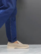 Mocassins homme à découpe frontale