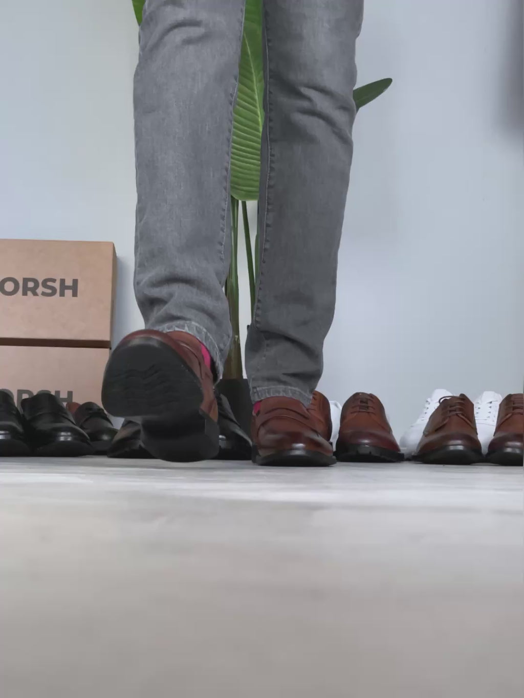 Mocassins homme bandeau