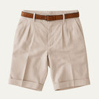 Short homme à pinces