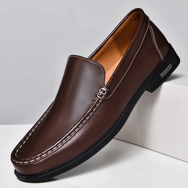 Mocassins homme bout cousu