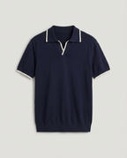 Polo homme col ouvert