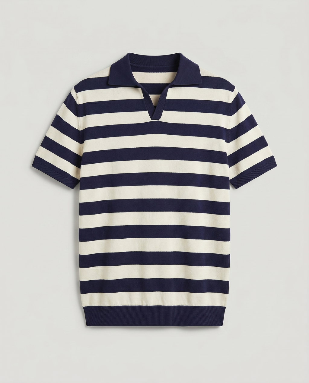 Polo homme col ouvert