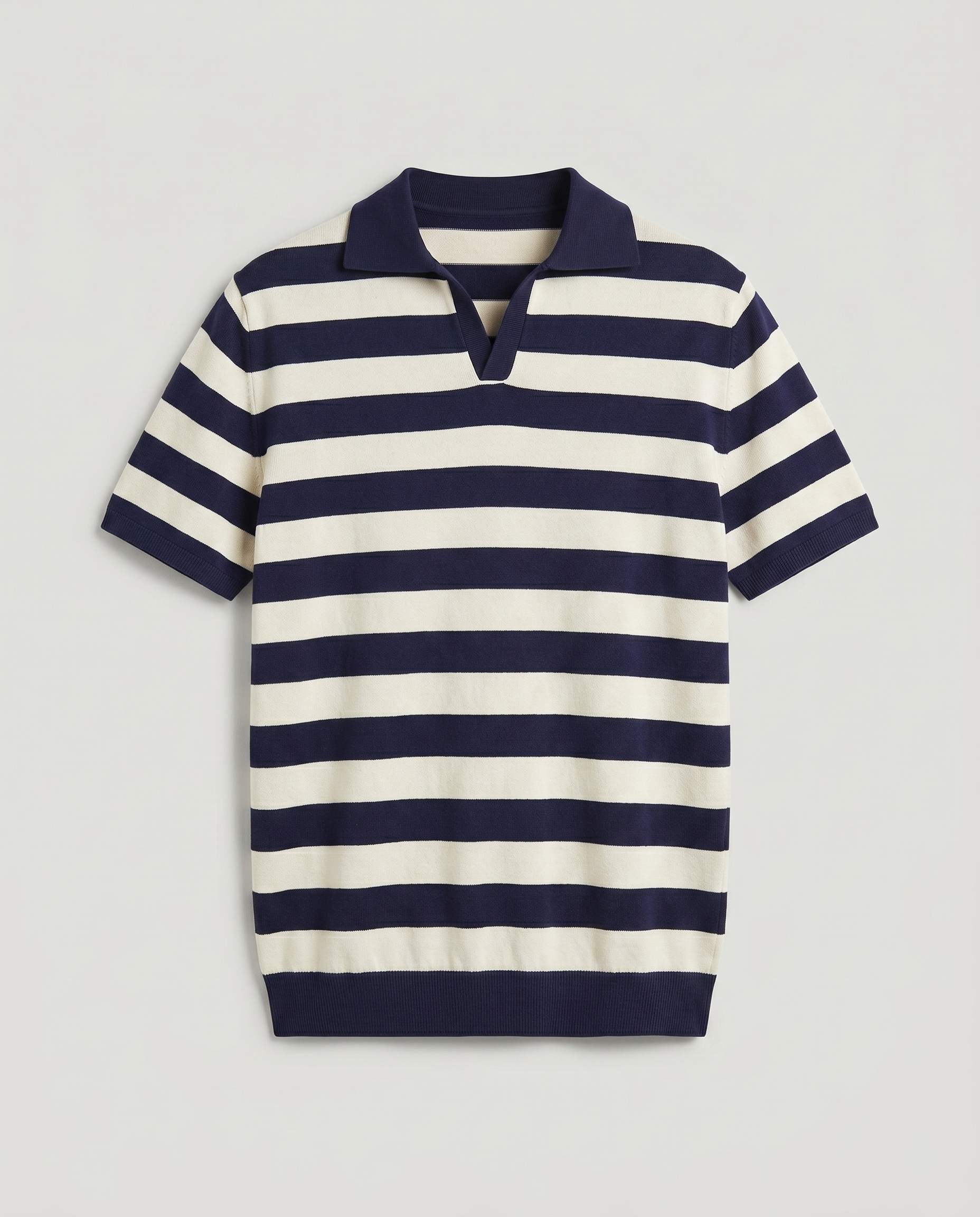 Polo homme col ouvert