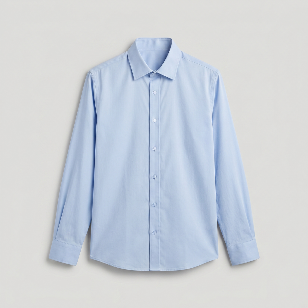 Chemise homme à coupe droite