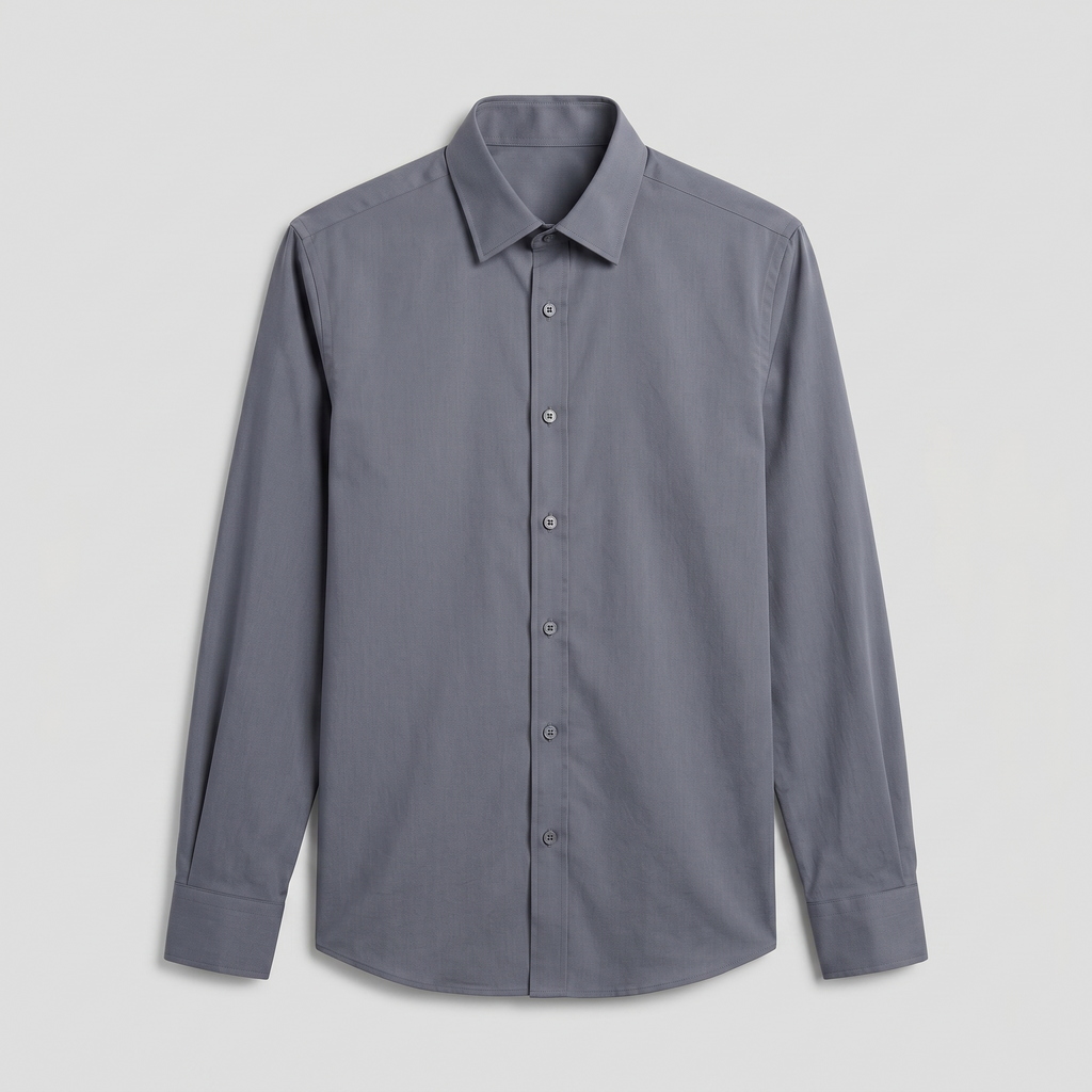 Chemise homme à coupe droite