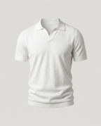 Polo homme col ouvert