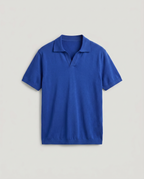 Polo homme col ouvert