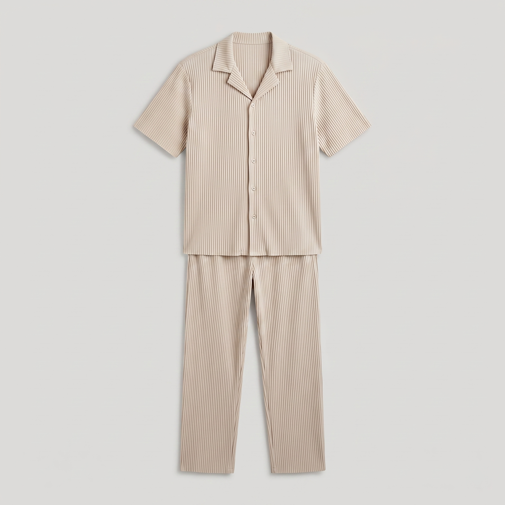 Ensemble homme plissé