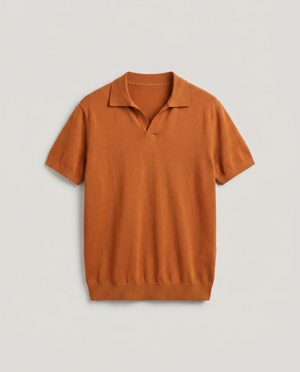 Polo homme col ouvert