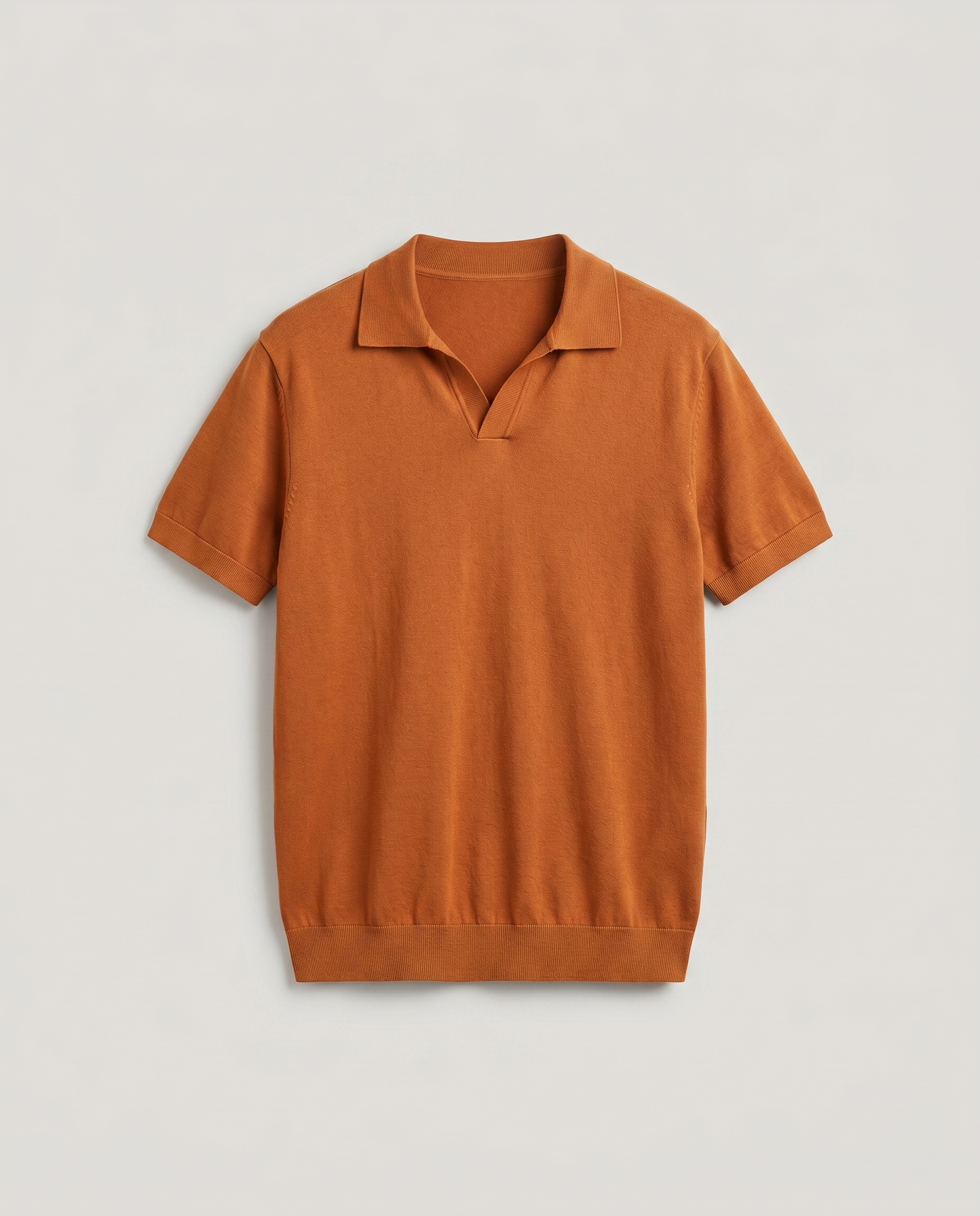 Polo homme col ouvert